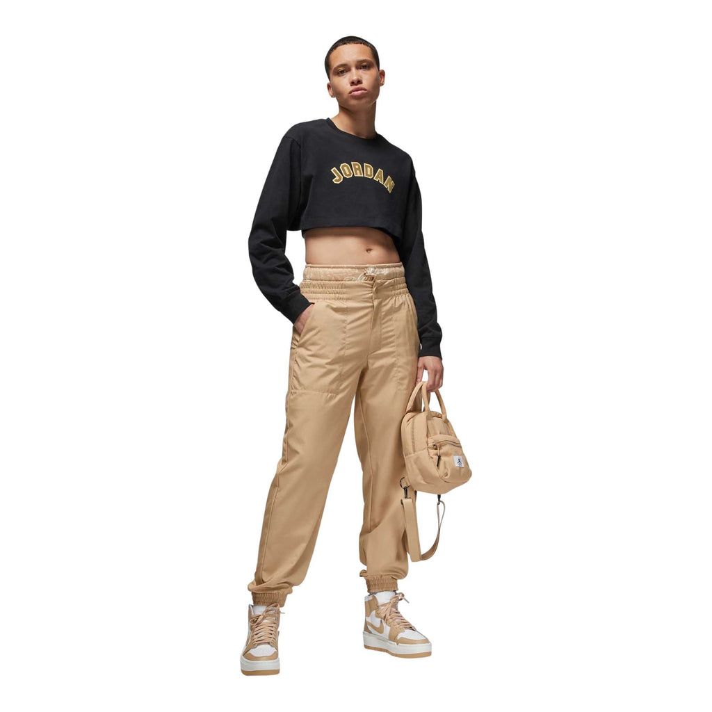 Jordan Women's Super Crop Long-Sleeve Graphic T-Shirt