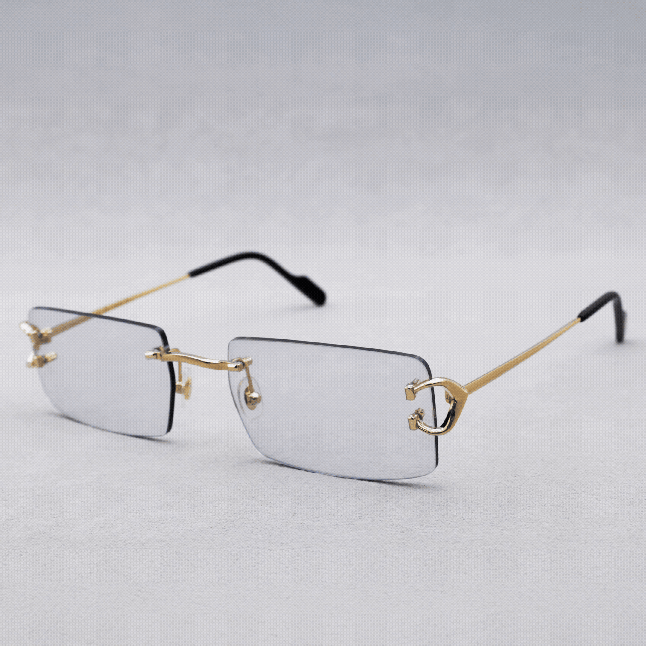 Cartier Custom Blue & Beyond Vintage C Sunglasses