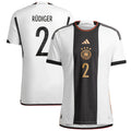 Antonio Rüdiger Germany 2 FIFA World Cup Jersey