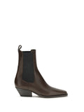 Brunello Cucinelli Women Leather Ankle Boots