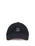 Brunello Cucinelli Men Cotton Baseball Cap