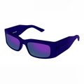 BB0360S Purple Oval Sunglasses