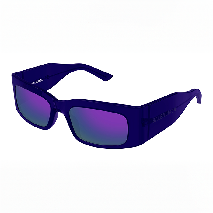 BB0360S Purple Oval Sunglasses
