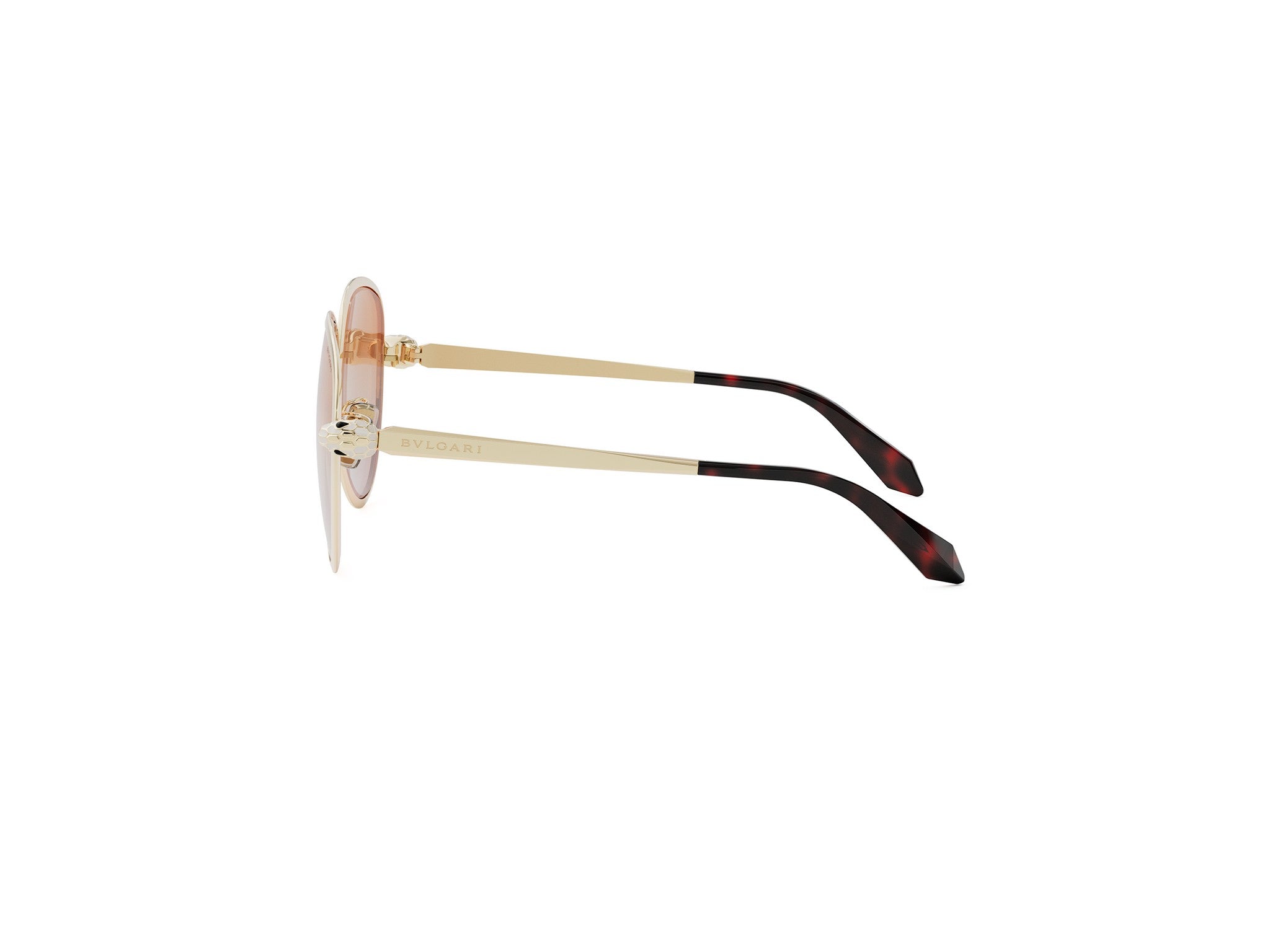 Gold Pilot Metal Sunglasses