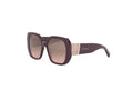 Violet Geometric Acetate Sunglasses