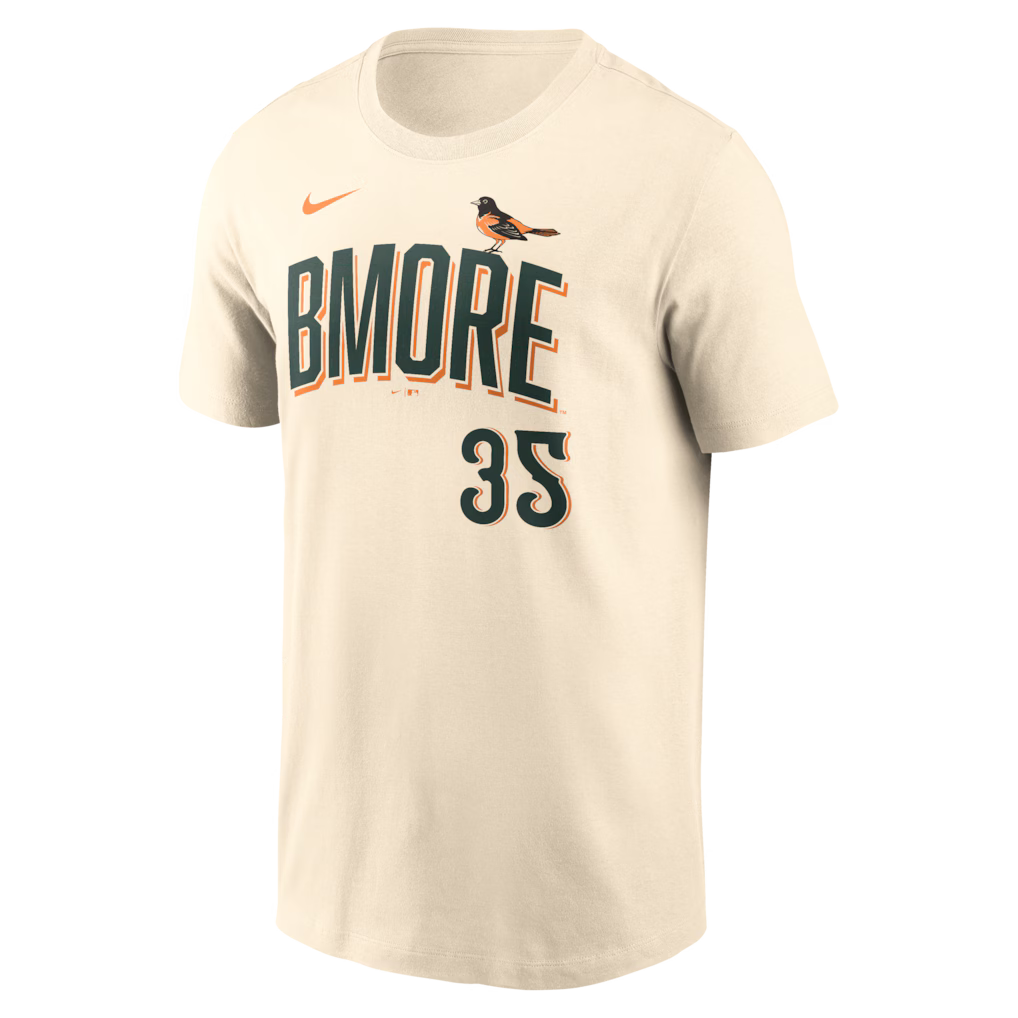 Baltimore Orioles City Connect Jersey Rutschman 35 Bmore Baseball Shirt