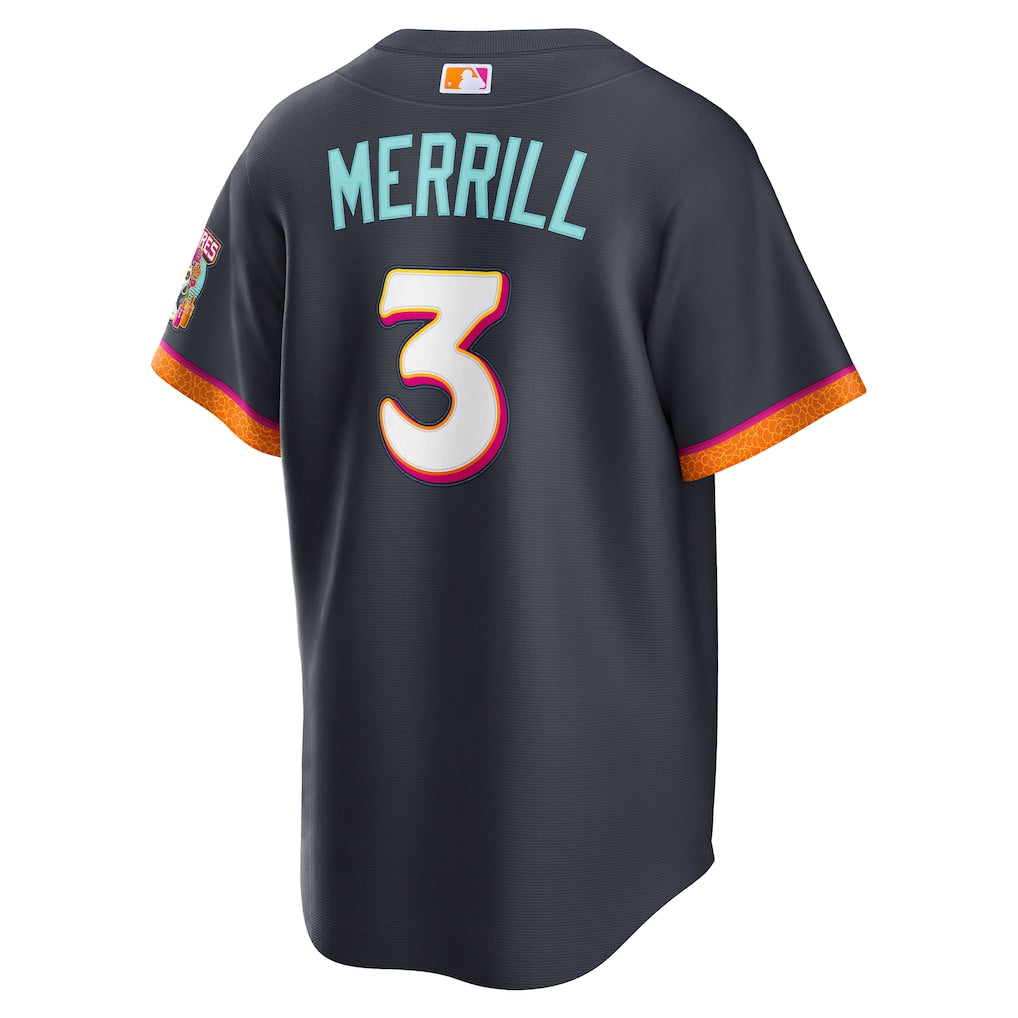 San Diego Padres City Connect Jersey Dark Grey Baseball Jersey