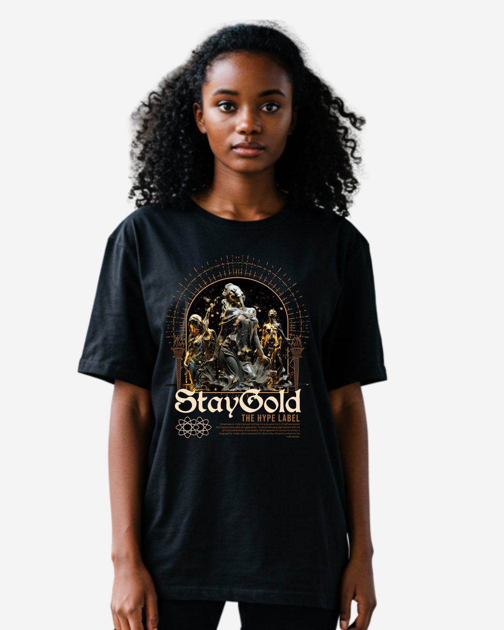 Stay Gold Women's Oversized T-Shirt