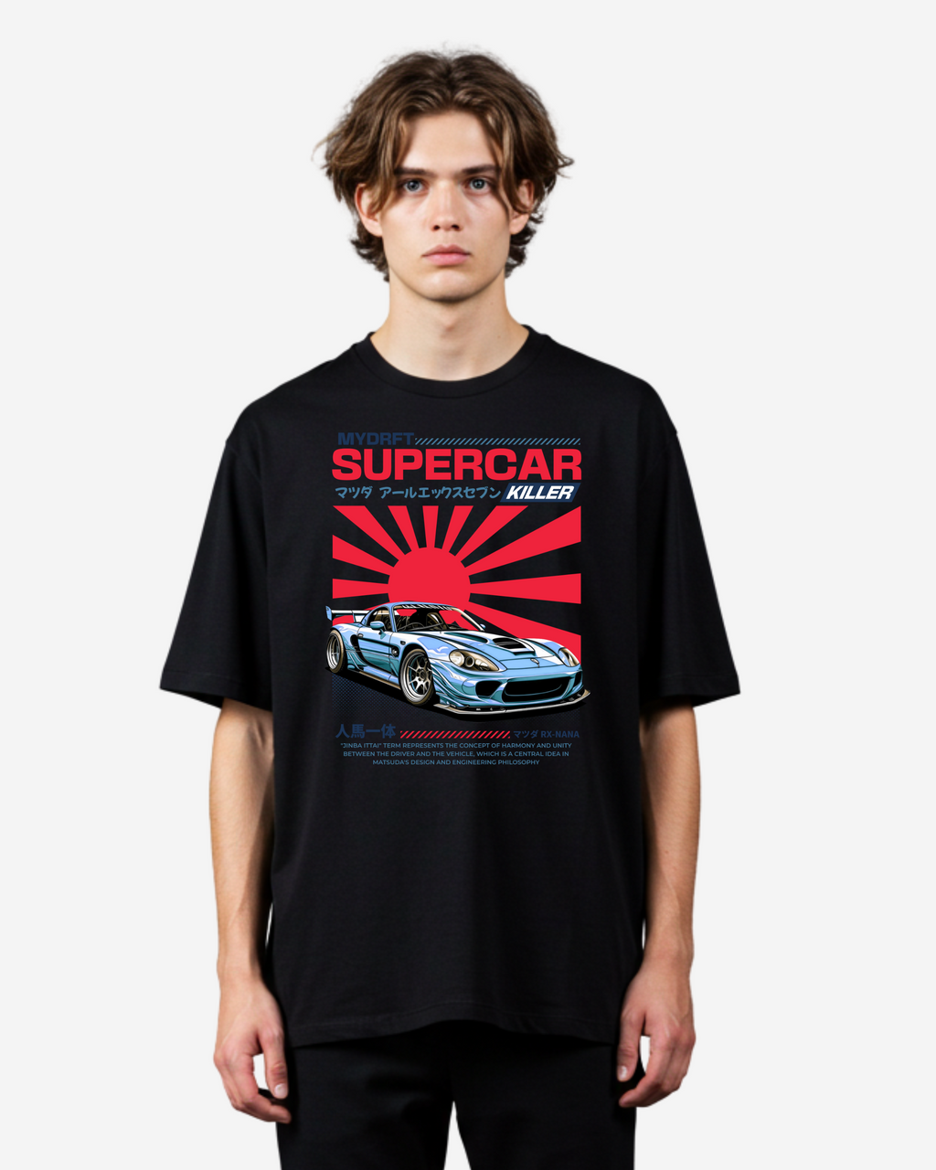 Supercar Killer Oversized T-Shirt