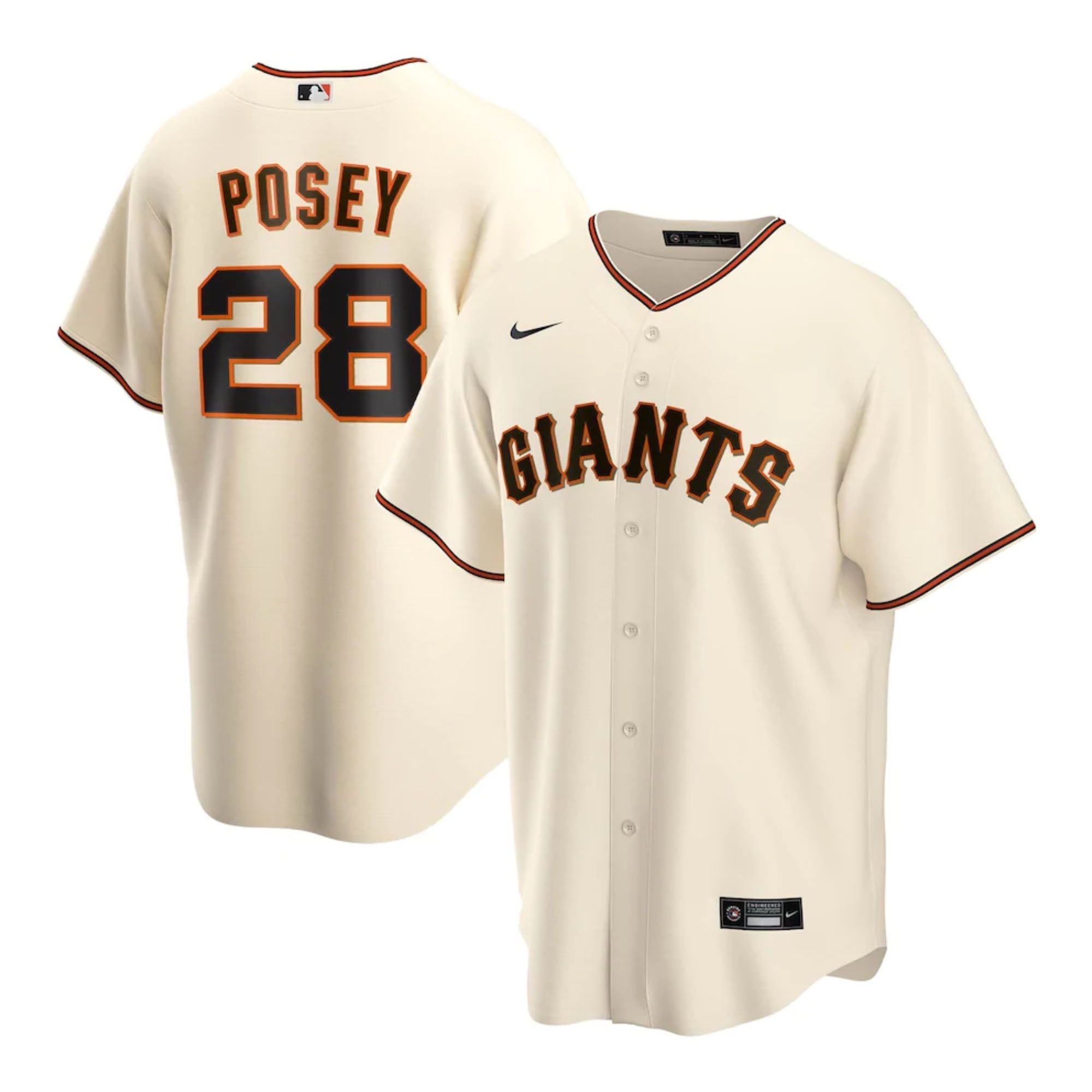 Buster Posey San Francisco Giants 28 Jersey
