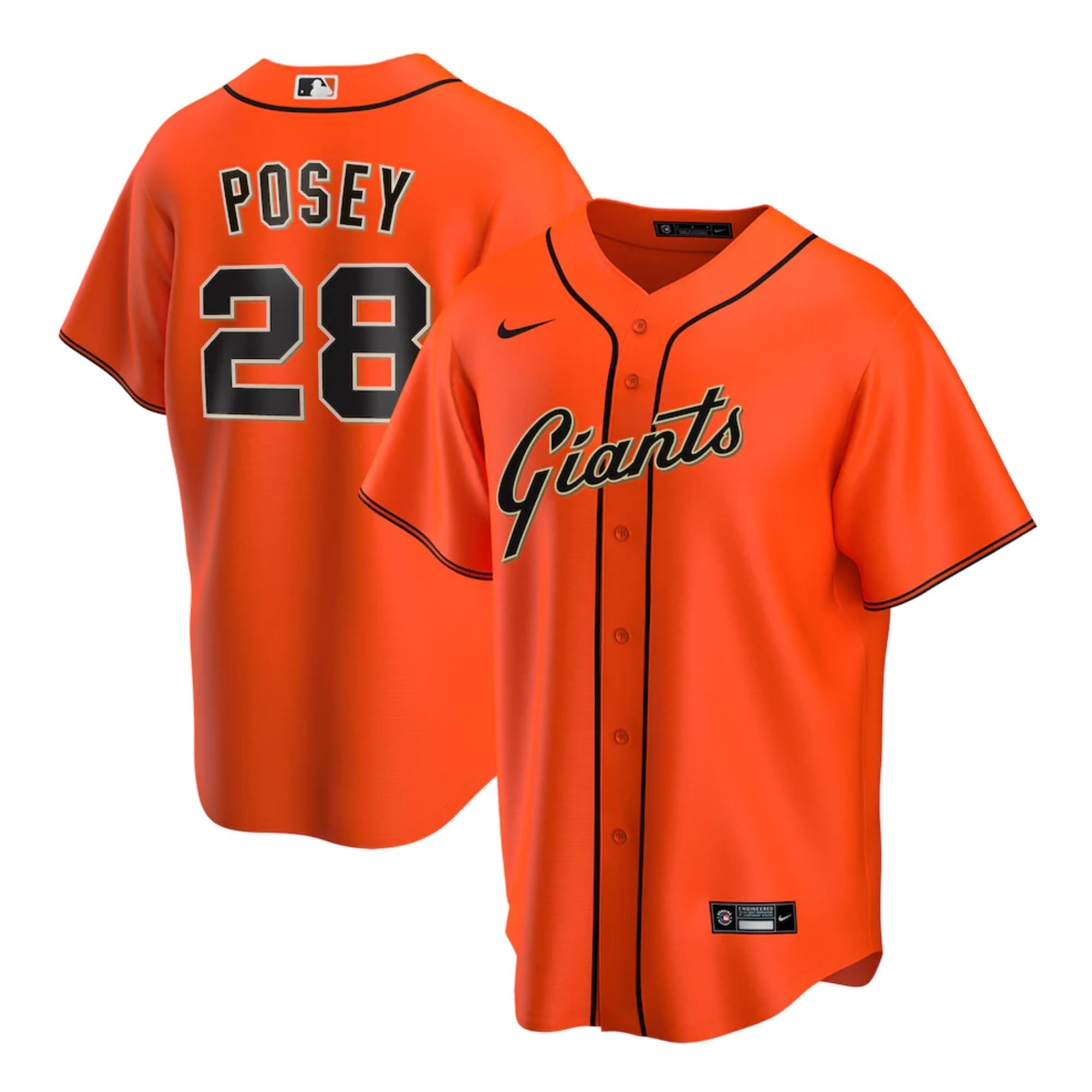 Buster Posey San Francisco Giants 28 Jersey