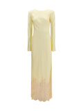 Self-Portrait Women Long Viscose Dress
