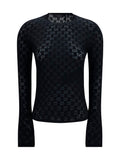 Gucci Women Gg Dévoré Cotton T-Shirt