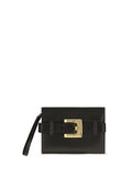 Balmain Women Anthem Leather Clutch