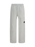 C.P. Company Men Cotton Rip-Stop Boxy Lens Cargo Pants