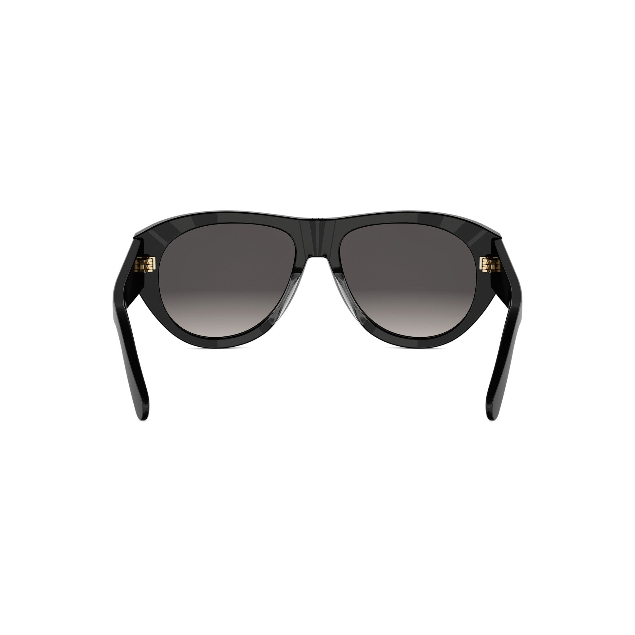 Shiny Pilot Acetate Sunglasses
