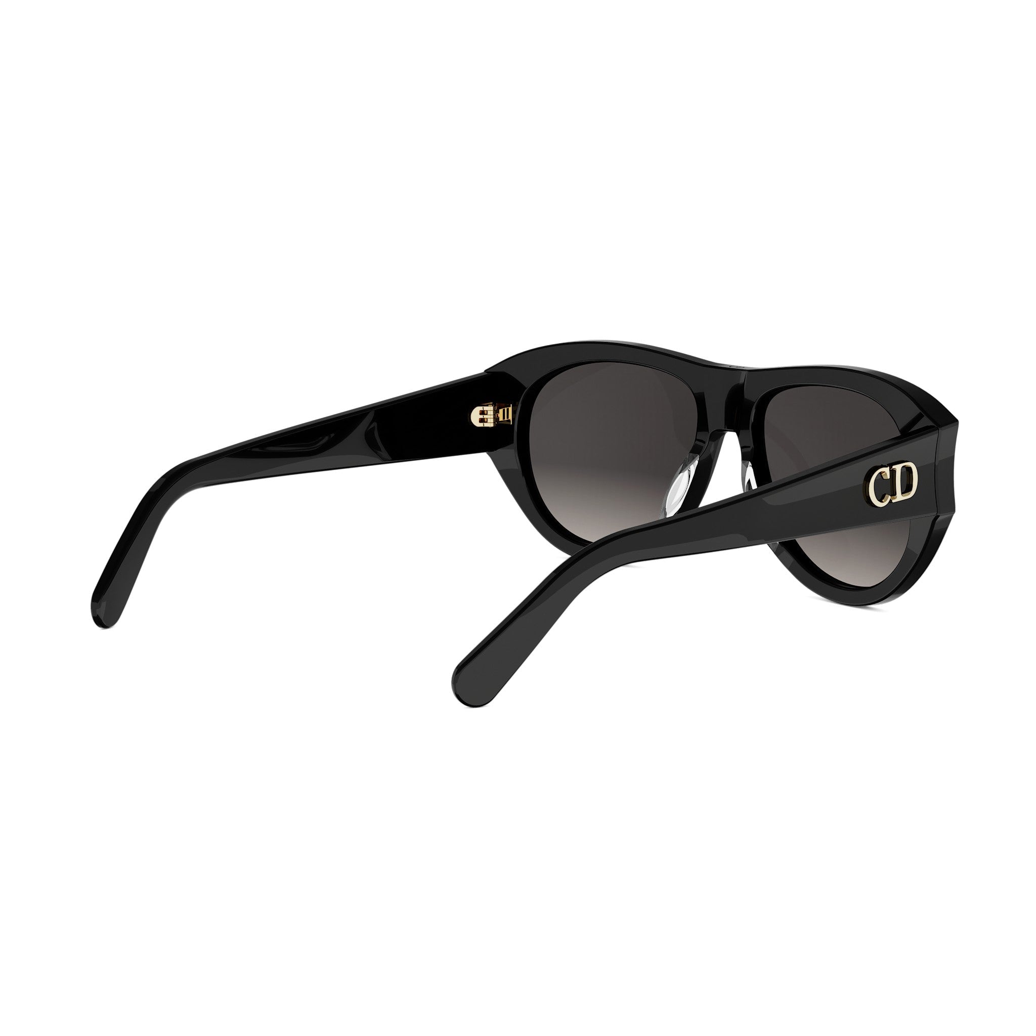 Shiny Pilot Acetate Sunglasses