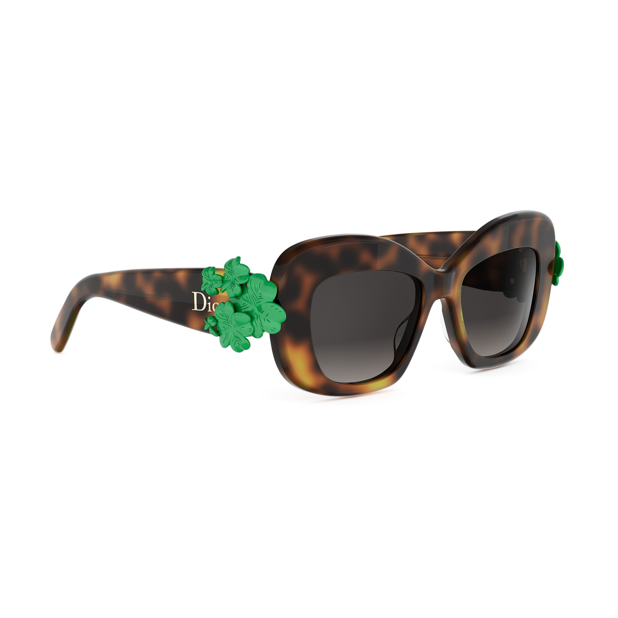 Shiny Butterfly Acetate Sunglasses