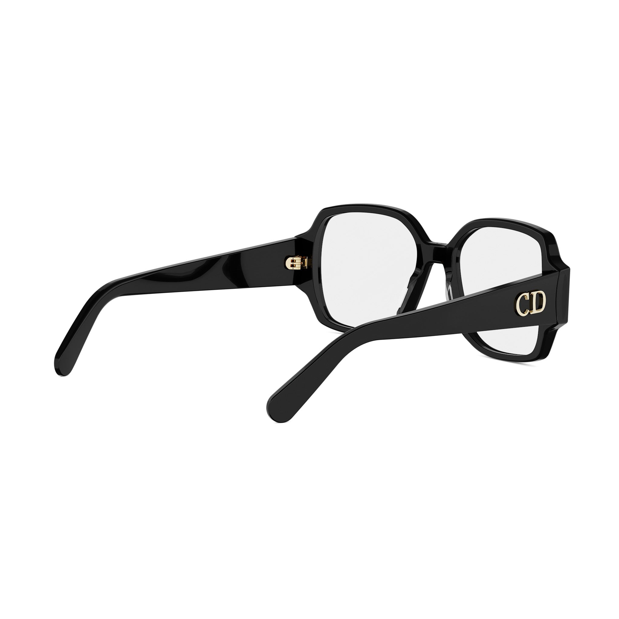 Shiny Rectangular Acetate Eyeglasses