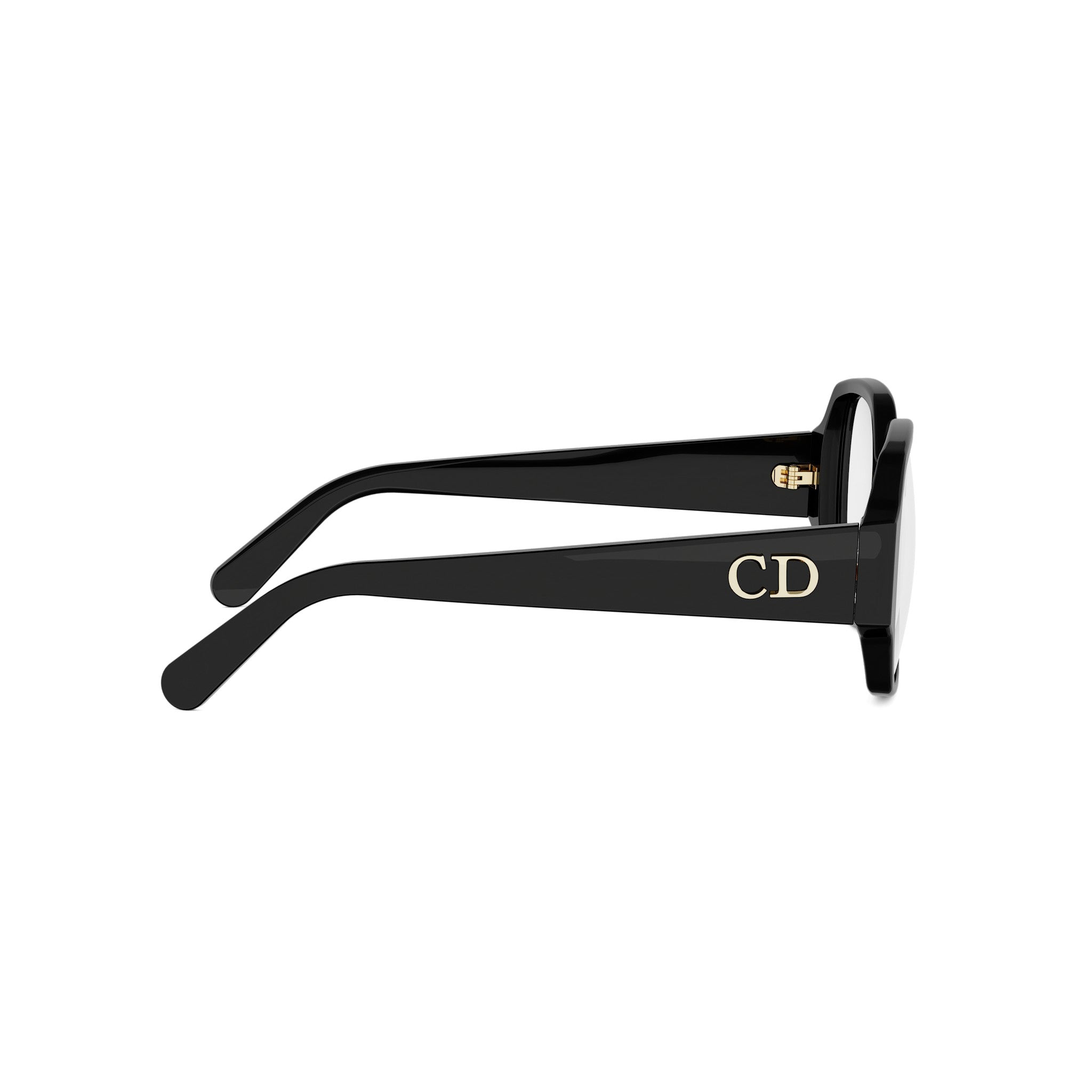 Shiny Rectangular Acetate Eyeglasses