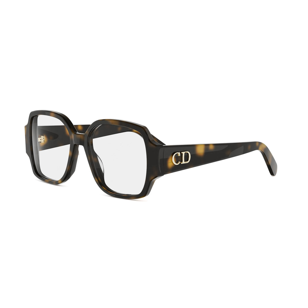 Shiny Rectangular Acetate Eyeglasses