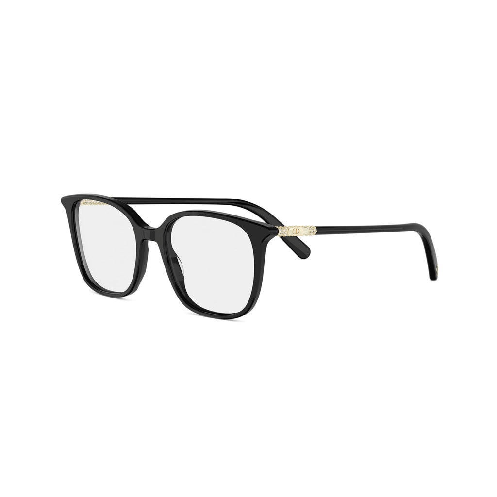 Black Square Acetate Eyeglasses
