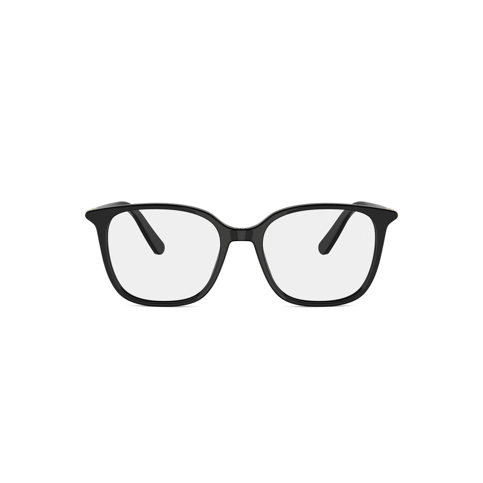 Black Square Acetate Eyeglasses