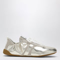 Chloe Chloe Kick Sneakers In Palladium Metallic Finish Women