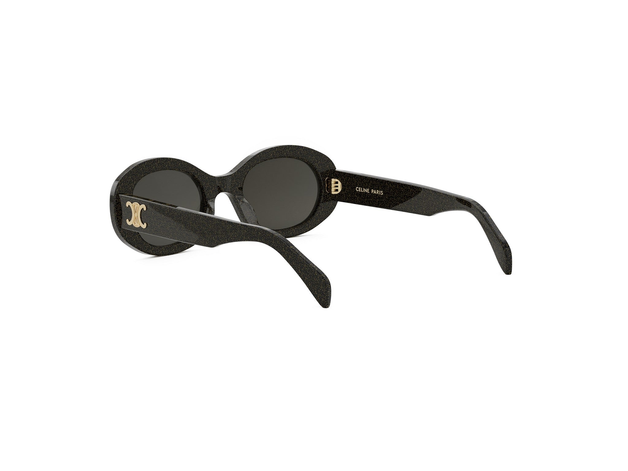 Oval Acetate Sunglasses