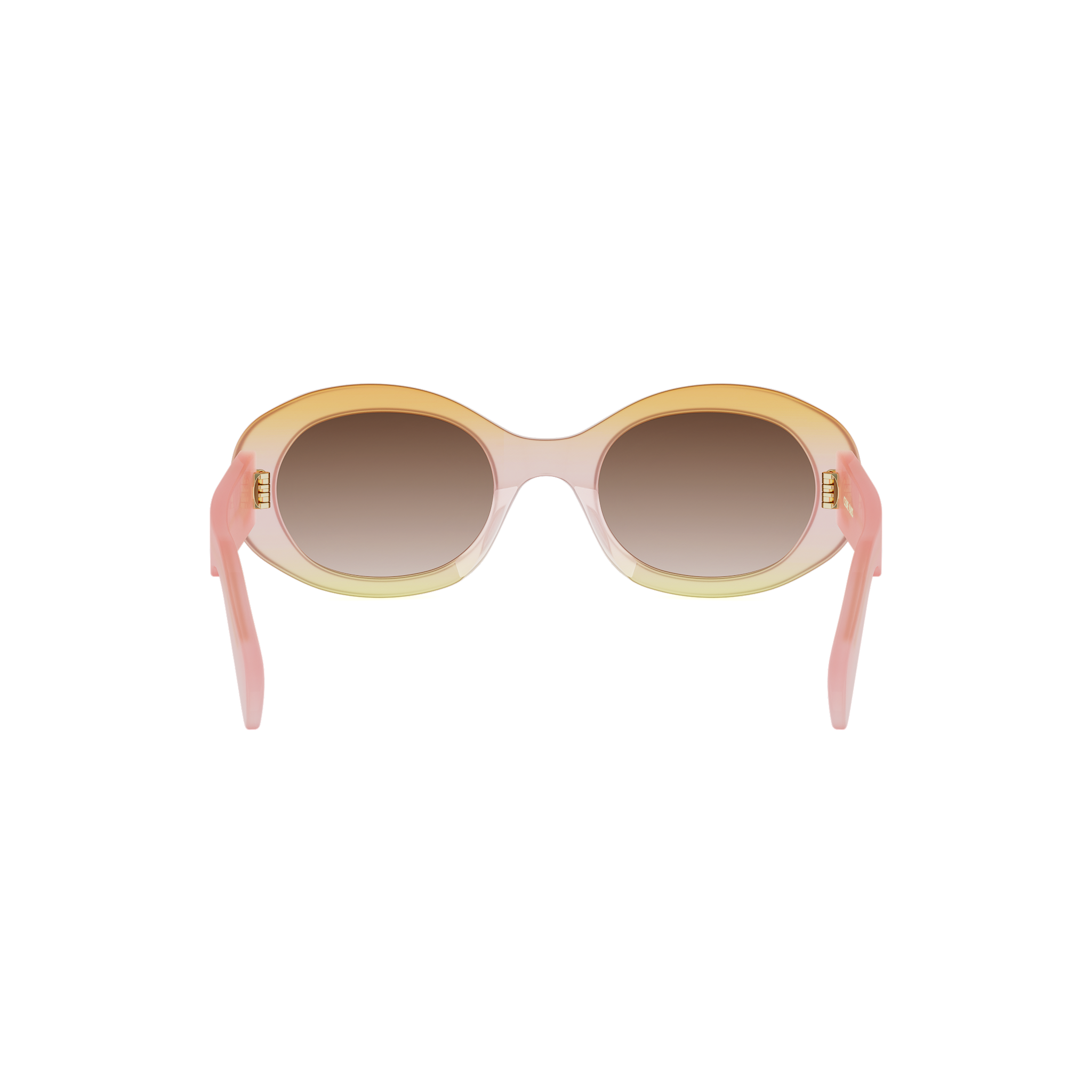 Oval Acetate Sunglasses
