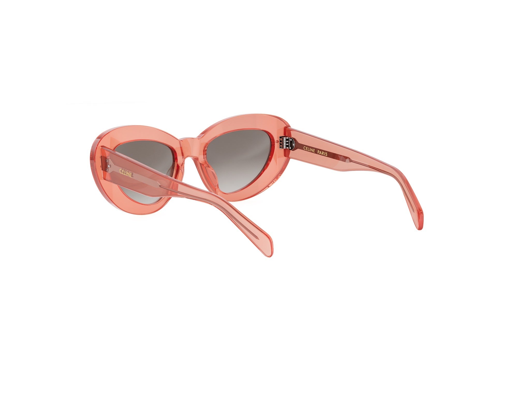 Orange Cat Eye Acetate Sunglasses