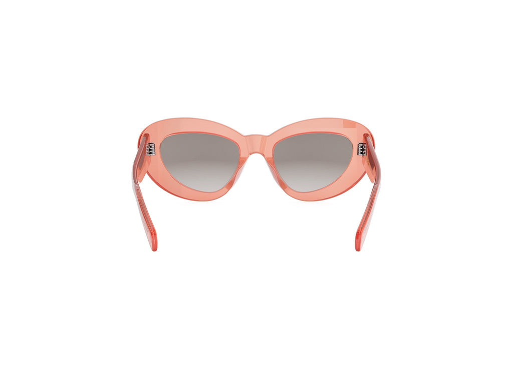 Orange Cat Eye Acetate Sunglasses
