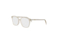 Brown Geometric Acetate Eyeglasses