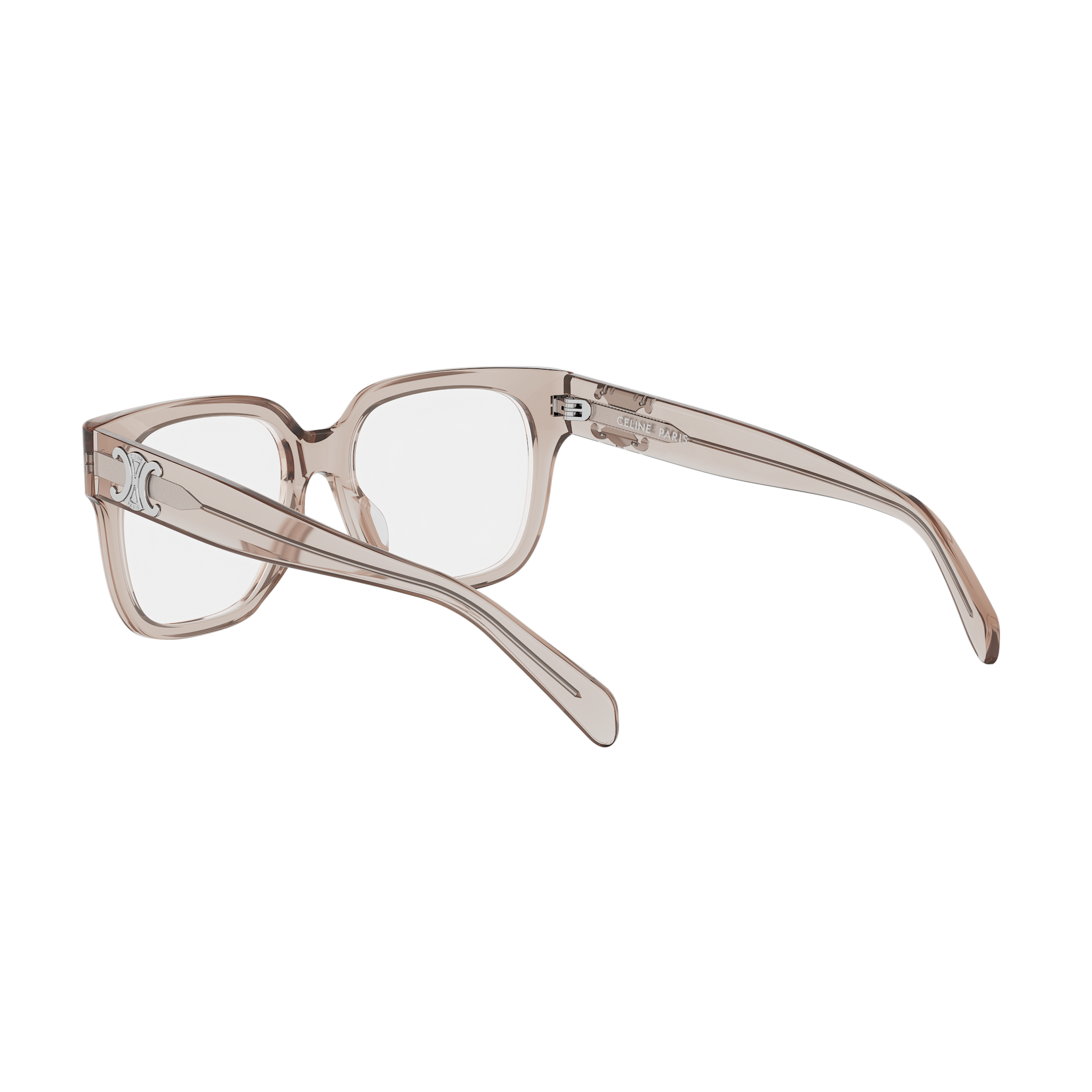 Brown Square Acetate Eyeglasses