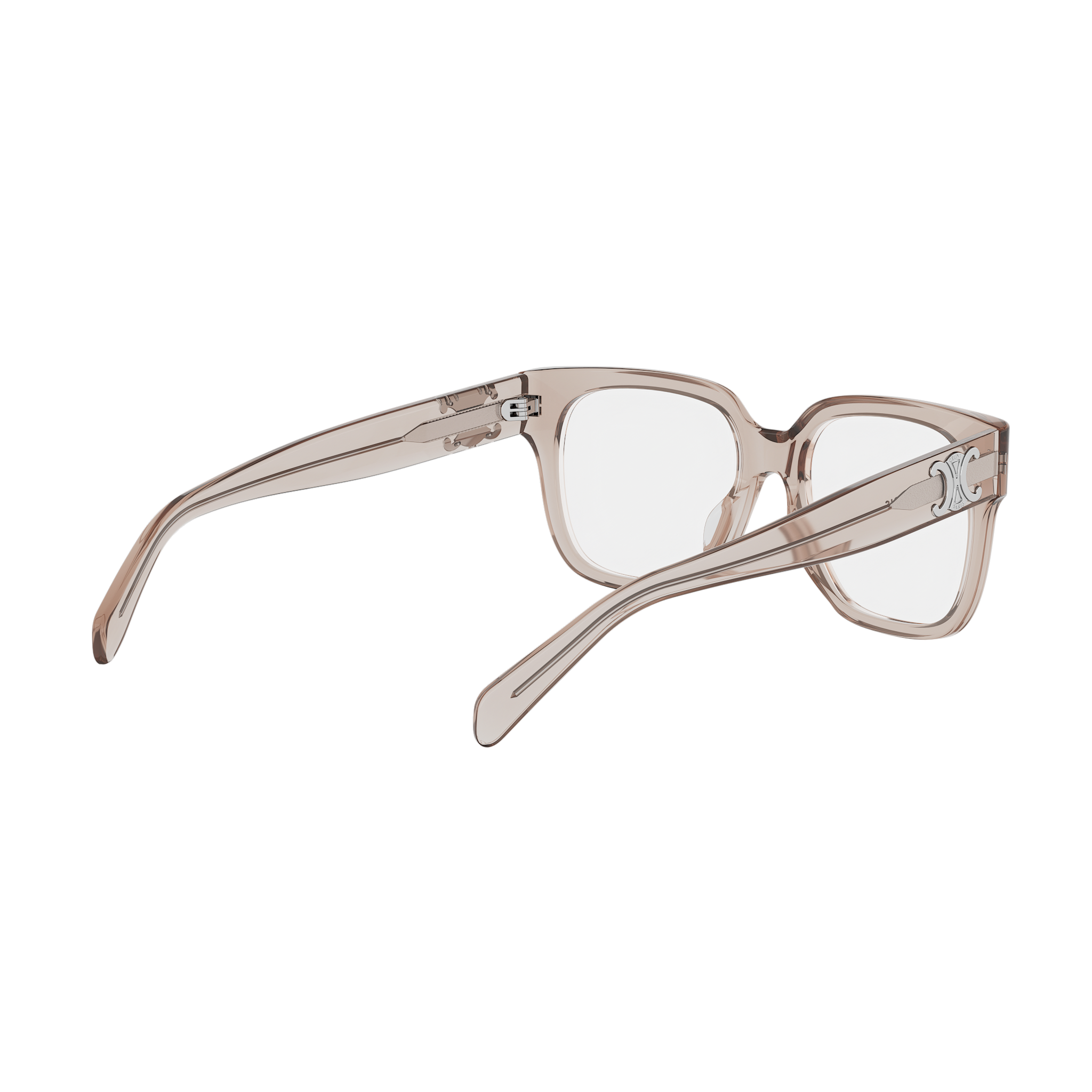 Brown Square Acetate Eyeglasses