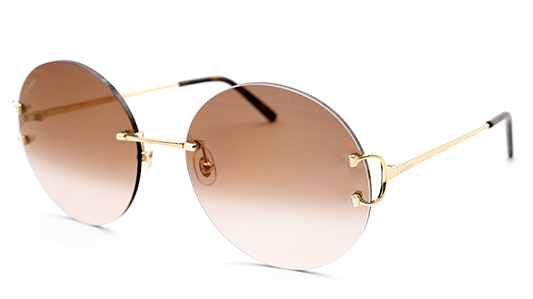 CT0036RS Signature C  Round Sunglasses