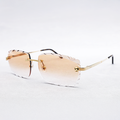 Cartier Custom Panthère Diamond Cut Brooklyn Sunglasses by MEG
