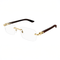 CT0453O Red Buffalo Horn Eyeglasses
