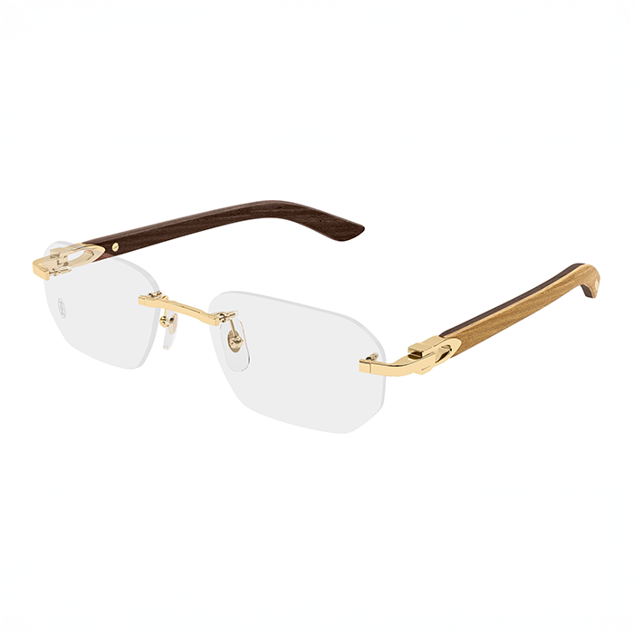 CT0583O C Décor Wood Eyeglasses