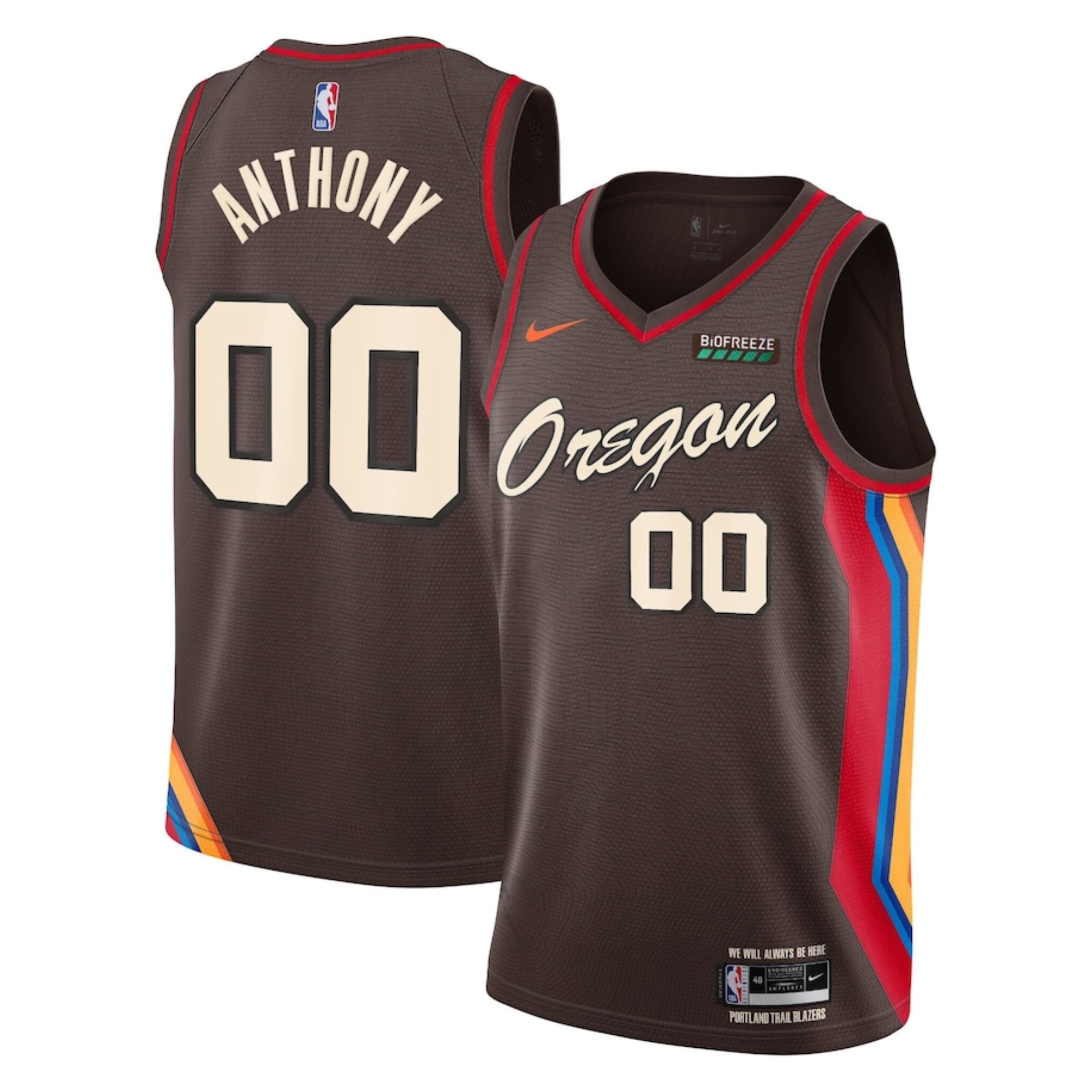 Carmelo Anthony Portland Blazers 00 Jersey