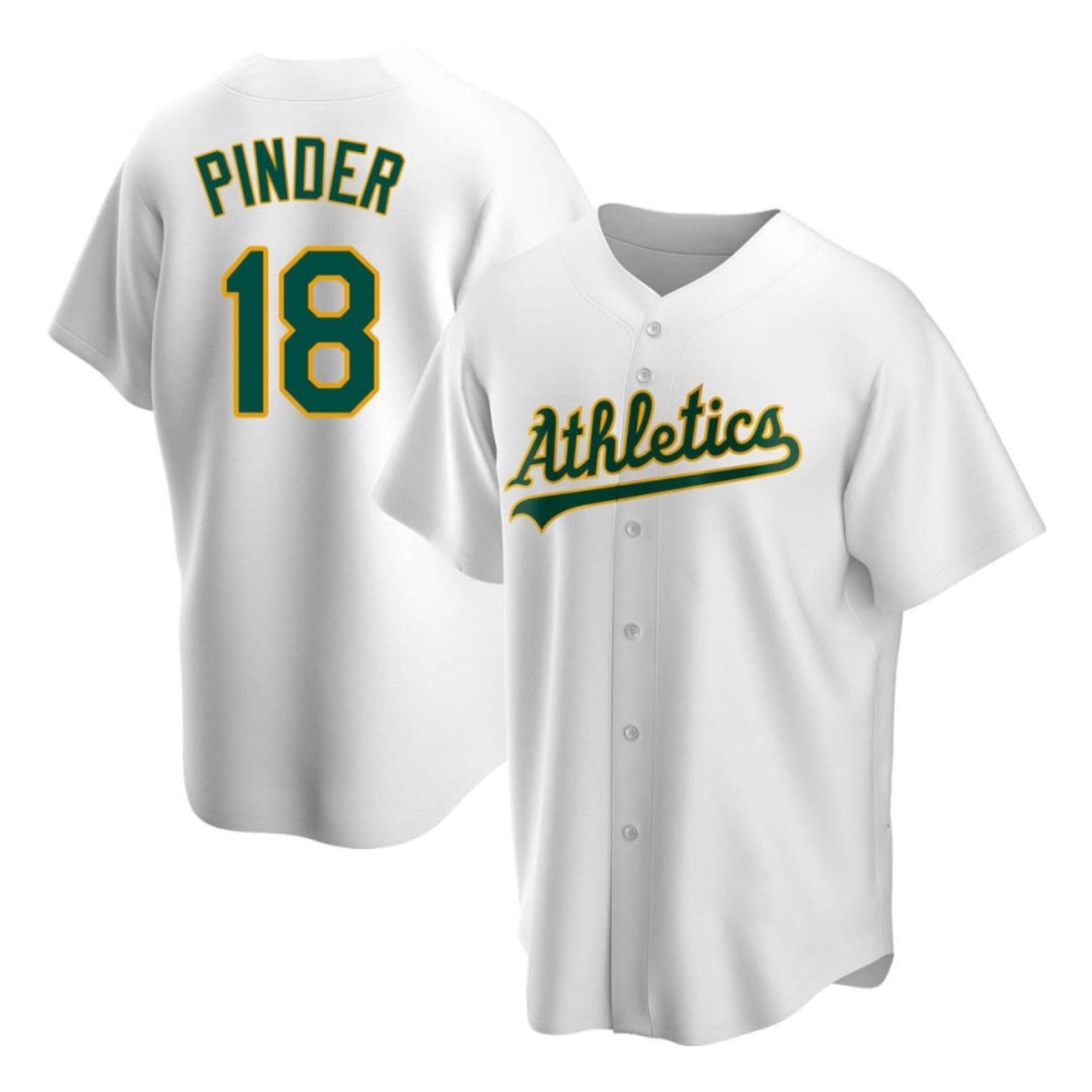 Chad Pinder Oakland Athletics 18 Jersey