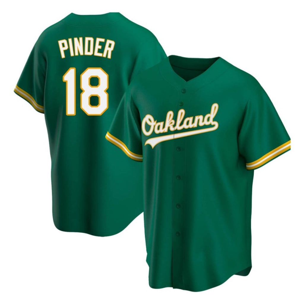 Chad Pinder Oakland Athletics 18 Jersey