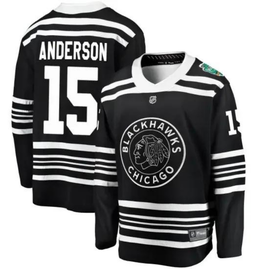 Joey Anderson Chicago Blackhawks 15 Jersey