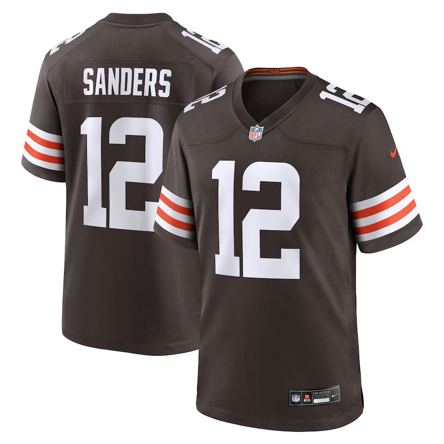 Cleveland Browns Game Home Jersey  2025 Draft - Brown - Shedeur Sanders