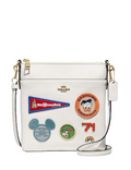 Coach Disney X Coach Kitt Messenger Crossbody With Patches