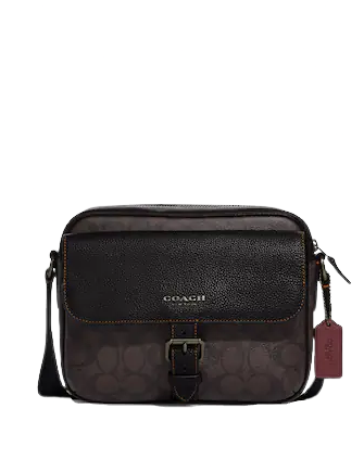 Coach Hudson Crossbody In Signature Canvas