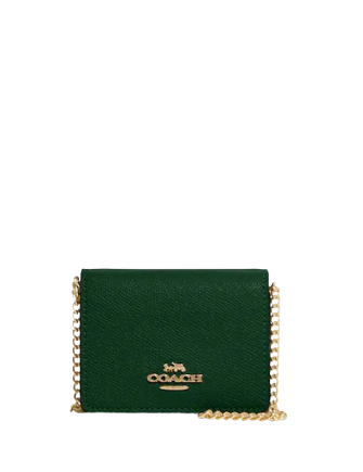 Coach Mini Wallet On A Chain