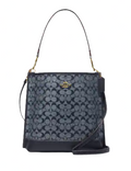 Coach Mollie Bucket Bag In Signature Chambray