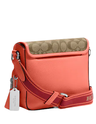 Coach Sullivan Flap Crossbody In Colorblock Signature Canvas