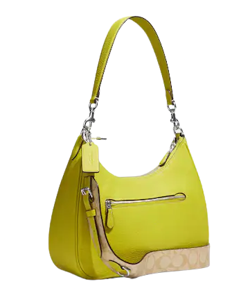 Coach Teri Hobo With Signature Canvas